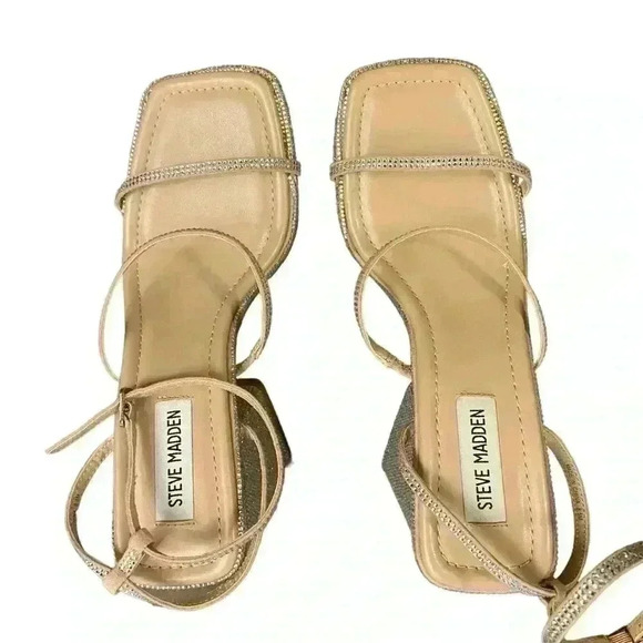 Steve Madden Britani Sandal in Blush Size 8.5 - Picture 5 of 8